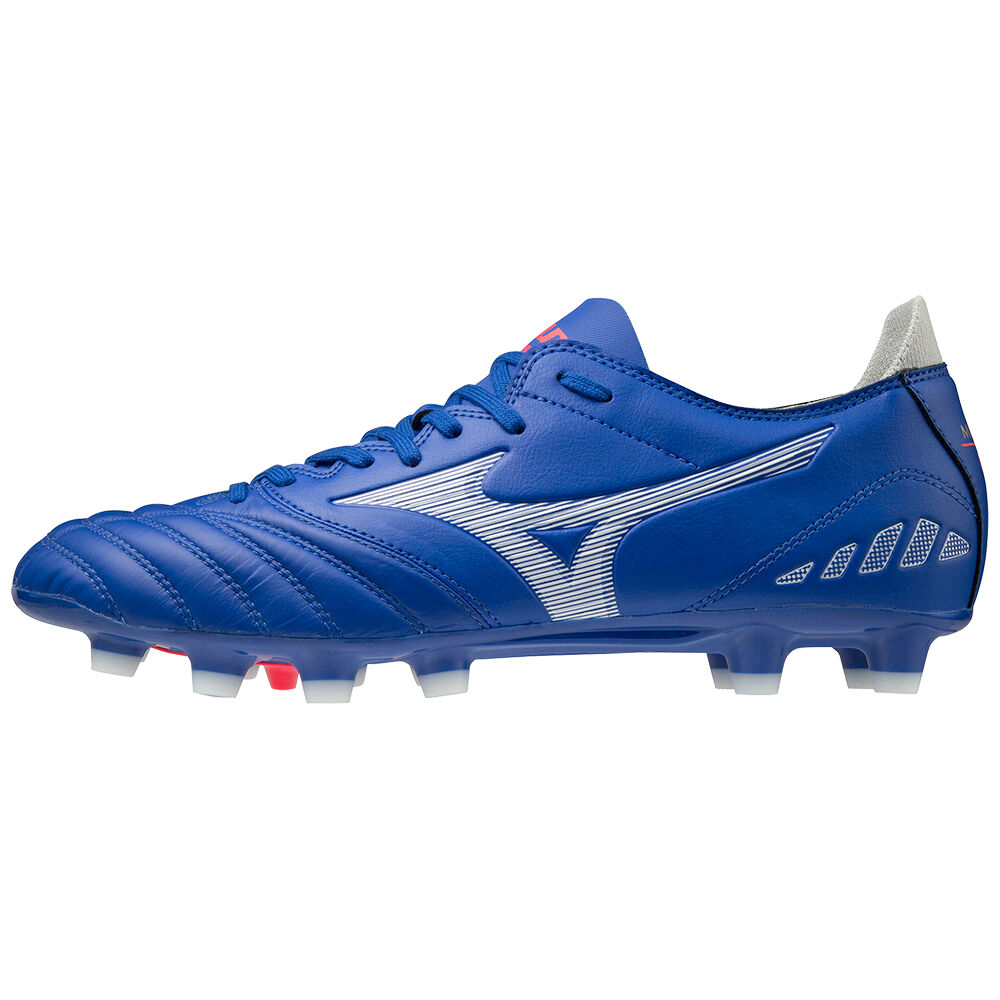 Scarpe Calcio Mizuno Morelia Neo 3 Pro Uomo - Blu/Bianche - 14965-KCPA